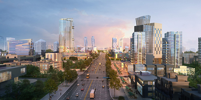 邵陽市邵陽西出入口(中山路)沿線用地城市設(shè)計(jì)